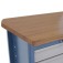 Tampo de madeira angelim para bancada 1600 x 730 x 40 mm - MA-2