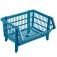 Cesto expositor pl�stico empilh�vel 24 x 44 x 34 cm COPAZ 3 Pe�as