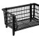 Cesto expositor pl�stico empilh�vel m�dio 41 x 27 x 57 cm - COMPT�