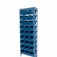 Estante met�lica com 27 gavetas n�5 azul - NE27/5A