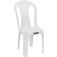 Kit 4 cadeiras pl�sticas sem bra�o bistr� - Pratagy