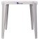 Conjunto de mesa Coruripe com 4 cadeiras pl�sticas com bra�o - Solplast
