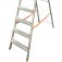 Escada de alum�nio 7 degraus residencial - EDS007