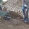 P� de bico com cabo de madeira 71 cm - 77405434
