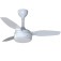 Ventilador de teto 3 p�s Inverter dupla face mdf com controle remoto - Legacy Inverter Led  110V/220V