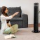 Ventilador tipo torre oscilante com controle remoto - Air Silence  220V