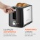 Torradeira de p�es 800 watts Smart Toast Inox - T-13  110V