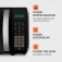 Micro-ondas 21 litros 1200W 10 n�veis de pot�ncia - MO-01-21-B  220V