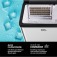 M�quina de Gelo 35 kg inox Ice Compact - EMG35  110V
