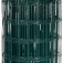 Tela alambrado verde malha 10 x 5 cm fio 2,5 mm com 1,5 x 25 m