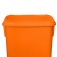 Cesto coletor de lixo com pedal 100L com rodas - CP11LJ