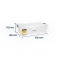 Caixa pl�stica tipo ba� - CBV 020