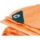Lona de polietileno laranja 4 x 3 m