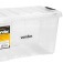 Caixa pl�stica transparente 43,5 x 28,5 x 25 cm - CBV 015