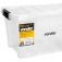 Caixa pl�stica transparente 43,5 x 28,5 x 25 cm - CBV 015