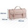 Maleta em couro 440 x 150 x 230 mm para ferramentas
