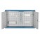 Arm�rio porta ferramentas com chapa perfurada e portas de a�o - AM-9