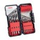Jogo de brocas para metal 1 a 10 mm 18 pe�as com estojo - HSS-PointTeQ