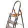 Escada de alum�nio com 3 degraus duplos residencial - EMD003