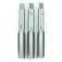 Jogo de macho manual 12 x 1,75 mm com 03 pe�as - DIN352