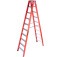 Escada tesoura dupla em fibra de vidro 10 degraus 3 m - ESC10300