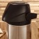Garrafa t�rmica de press�o em a�o inox 1,0L - Air Pot New