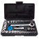 Jogo de soquete sextavado 4 � 15 mm 1/4