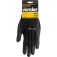 Luva de poli�ster com poliuretano preta tamanho 10 - PPV 1010