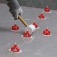 Espa�ador e nivelador para piso 1,0 mm com 50 pe�as - Easy Spin