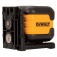 N�vel a laser verde 2 linhas alcance de 16 metros - DW08802CG