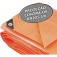 Lona refor�ada de polietileno laranja 8 m x 6 m