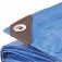 Lona refor�ada de polietileno azul 7 m x 4 m