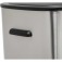 Lixeira inox retangular 55L com abertura por sensor
