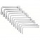 Jogo de chave biela 8 a 19mm 12 pe�as - 44720211