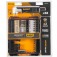 Jogo de bits 33 pe�as com adaptador angular McLaren - DT70782-QZ