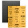 Folha de lixa D'�gua 225 x 275 mm - T223