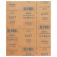 Folha de lixa para massa 225 x 275 mm - A257 