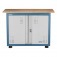 Bancada fixa com 2 portas de a�o - 2010