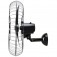 Ventilador de parede 60 cm oscilante preto - New  220V