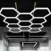 Lumin�ria colm�ia hexagonal em Led com 5 c�lulas - CRI>90  110V/220V