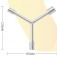 Chave 3 pontas soquetes ninja 8 x 10 x 12mm - BOM-1224