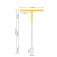 Chave canh�o 14 mm cabo tipo T - BOM-1268