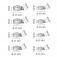 Jogo abra�adeiras de a�o 16 a 25mm com 8 pe�as - BOM-2711