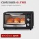 Forno el�trico 650 watts 6 Litros Pratic Cook - FR-09  110V