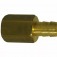 Espig�o fixo (f�mea) rosca 1/4