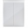 Feltro protetor adesivo retangular 127 x 51mm branco com 2 unidades