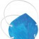 M�scara semifacial sem v�lvula PFF3 - Pro Safety
