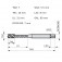 Macho m�quina a�o r�pido canal helicoidal M7 x 1 mm DIN 371 - EX00M7