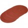 Disco de lixa com costado em pluma 225 mm gr�o 220 com 10 pe�as