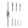 Jogo de macho manual M3 a M12 com vira macho 8 pe�as - BOM-3231